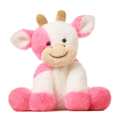 Hopearl 9-inch plush cow is a thoughtful gift for birthdays and milestones.