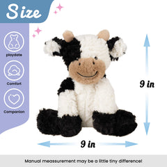Hopearl plush cow toy durable and kid friendly for daily adventures