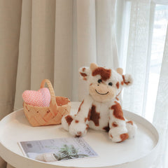 Hopearl cow plush kid playset companion fuels imaginative stories.