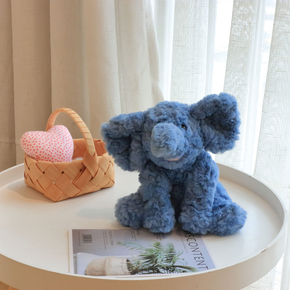 Hopearl elephant-room-decor plush adds charm to a nursery.