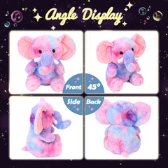  Hopearl Elephish color-changing lights create a rainbow nighttime glow.