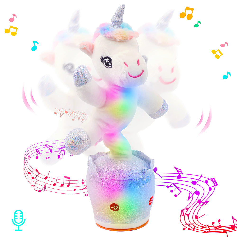Hopearl Glowing Dancing Unicorn in motion dancing to music during play.