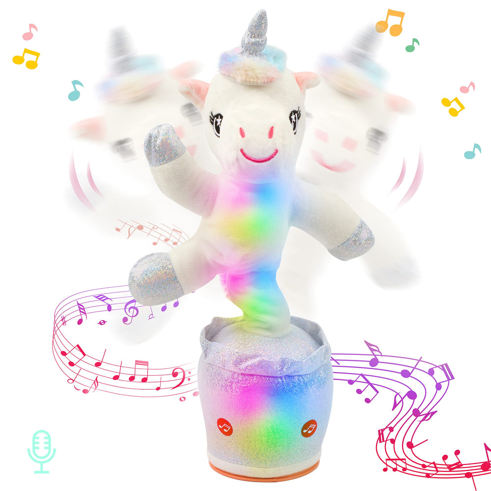Hopearl Glowing Dancing Unicorn gift-ready packaging for birthdays.