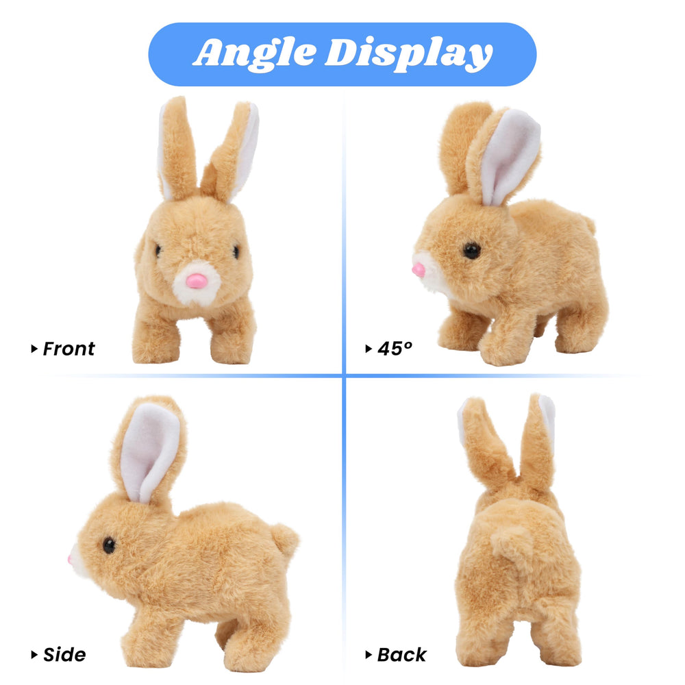 Hopearl hopping rabbit ears wiggle during interactive fun and story time