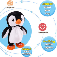 Hopearl Penguin songs button demo invites kids to sing along