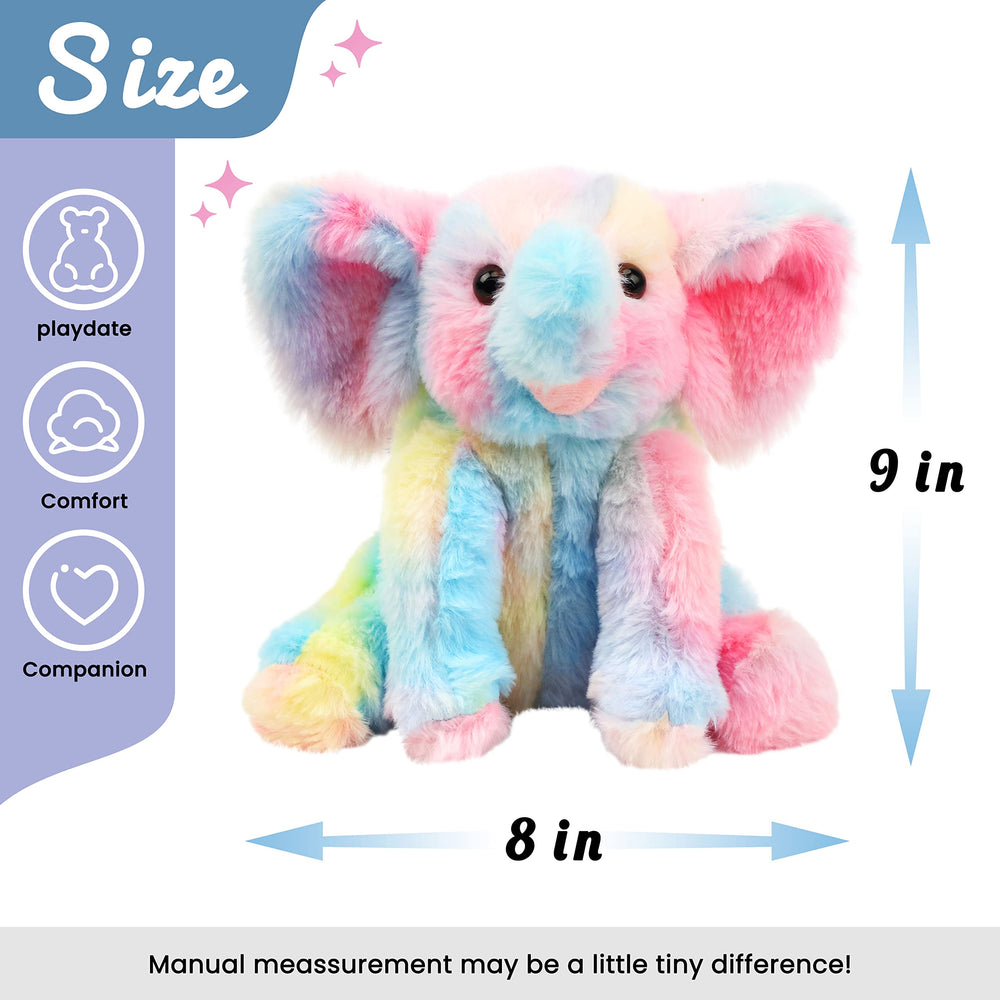 Hopearl plush calf elephant toy with ultra-soft fabric for gentle cuddles