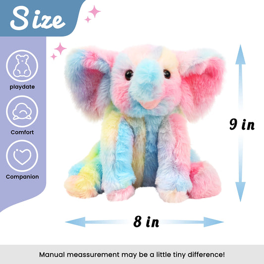 Hopearl plush calf elephant toy with ultra-soft fabric for gentle cuddles
