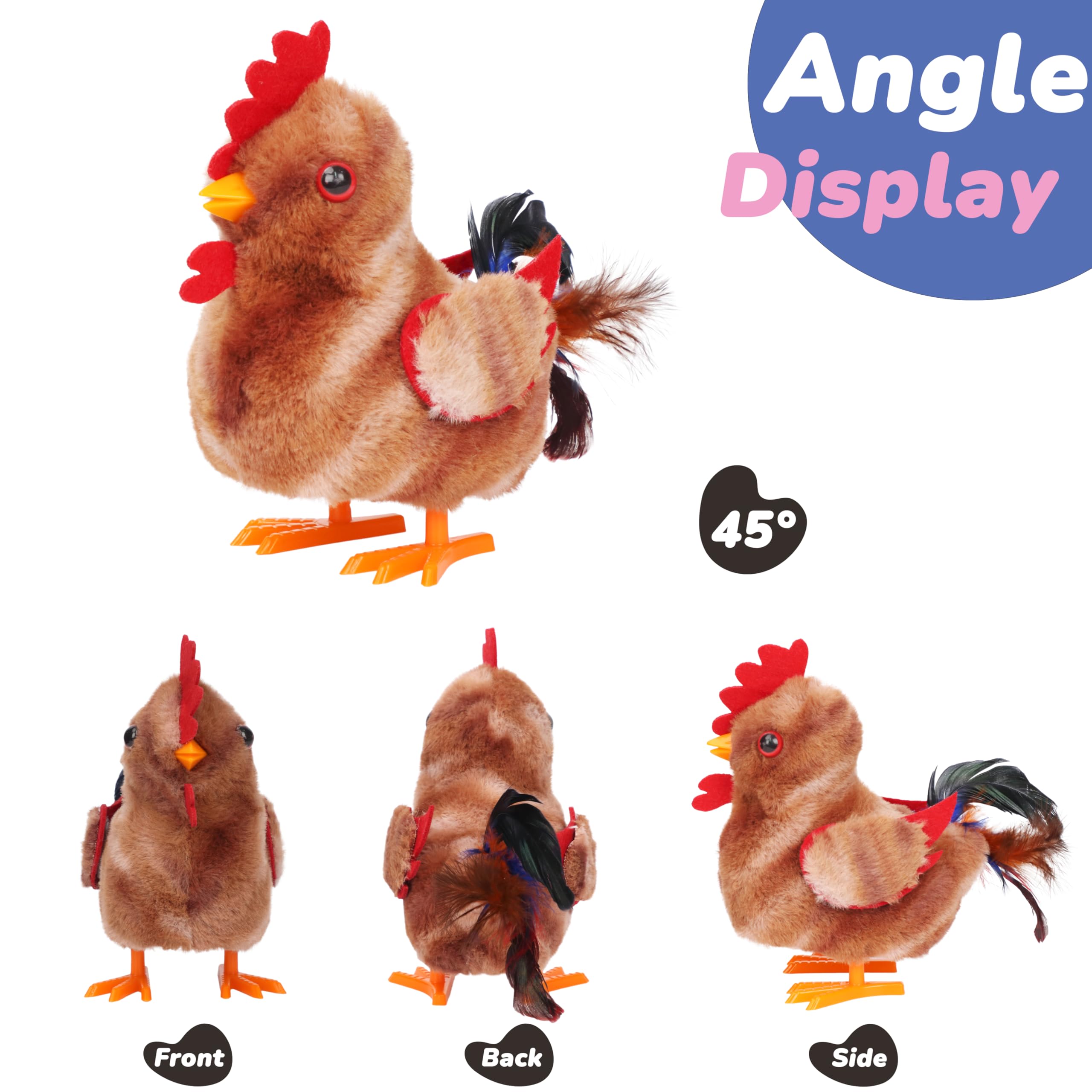 Hopearl portable chick toy, easy to carry during playdates.
