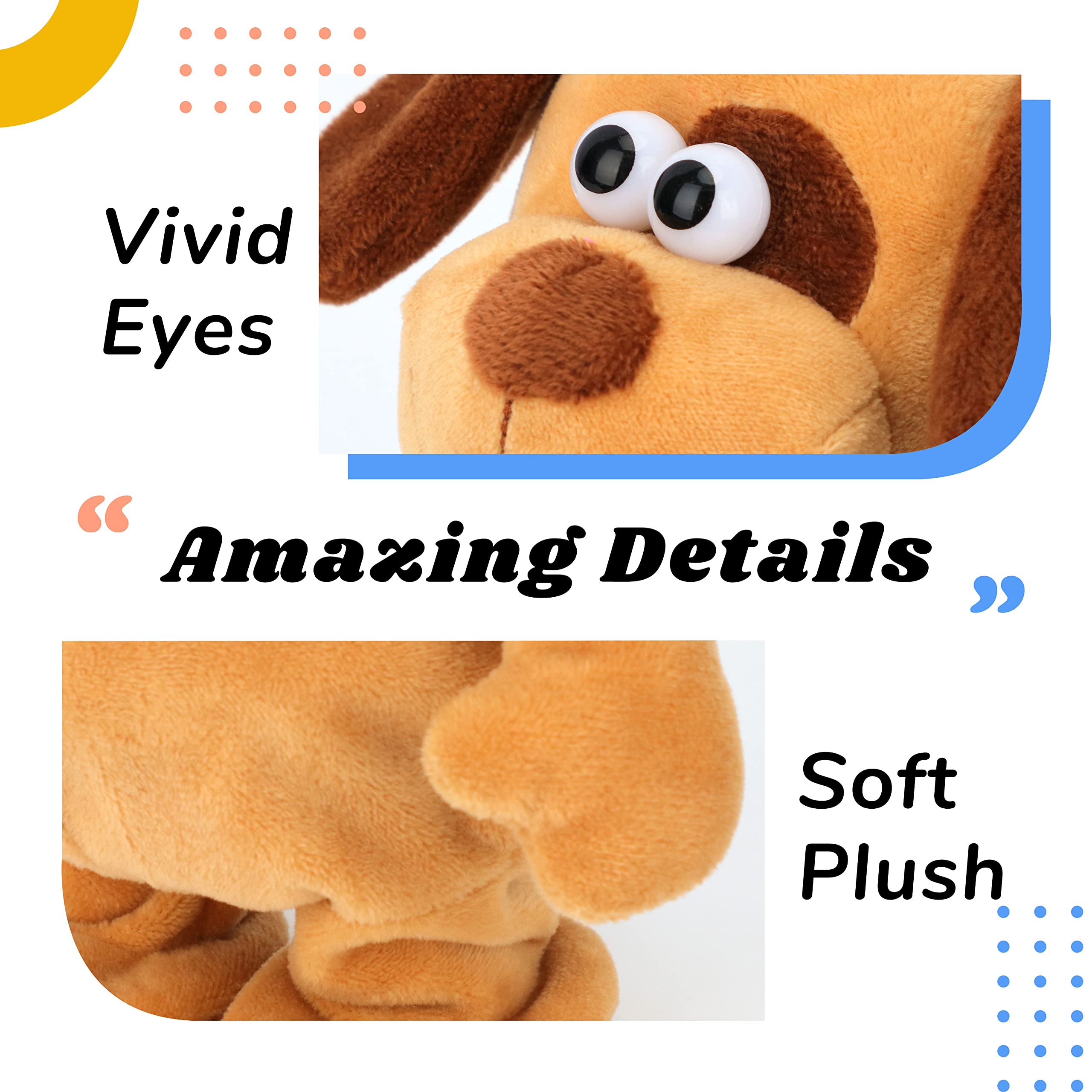 Hopearl soft plush design offers a cuddly companion for bedtime.
