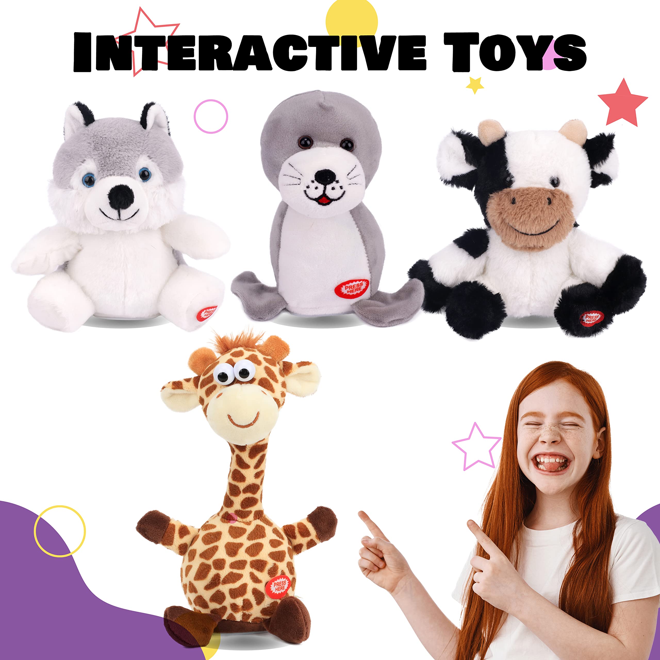 Hopearl Talking Cow fun-voice-change offers a cute, high-pitched voice for playful narration.