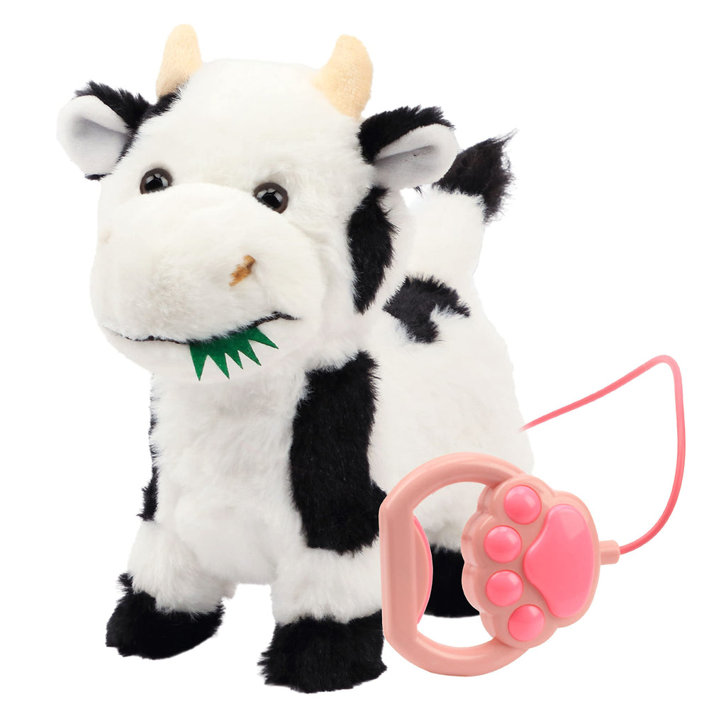 Hopearl Walking Cow suits kids' interactive play and imaginative storytelling