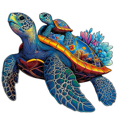 Hopelucr sea turtle puzzle box showcases premium packaging for gifting.