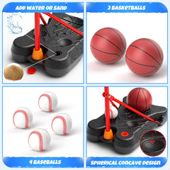 HopeRock kid-friendly 2in1 setup supports indoor and outdoor fun for ages 3 to 8.