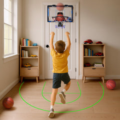 HopeRock kids playing indoors with a mini hoop gift idea