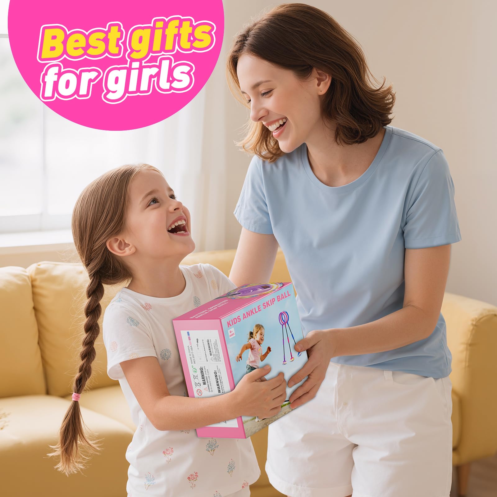 HopeRock Skip Ball Toy gift idea for girls aged 6–10