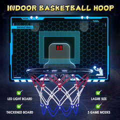 HopeRock thick backboard padding reduces noise and protects doors during use.