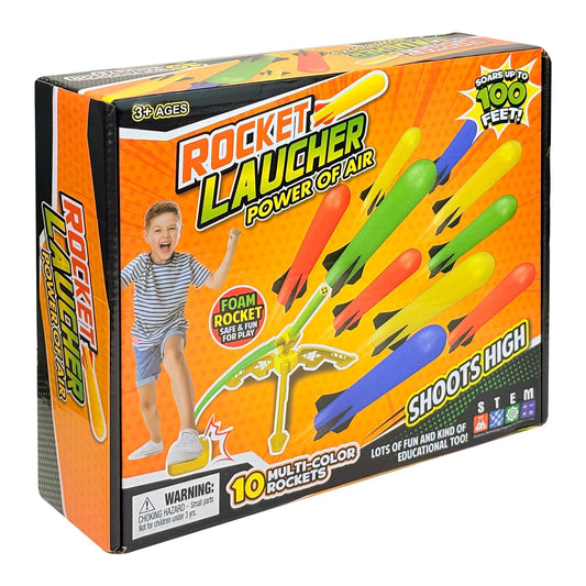 Hopture Rocket Launcher launch pad ready for backyard play and easy setup.