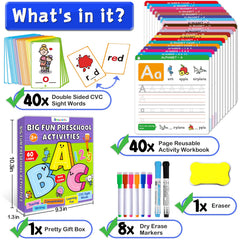 HOQEEWIPE CVC word cards to spark word building and spelling activities.