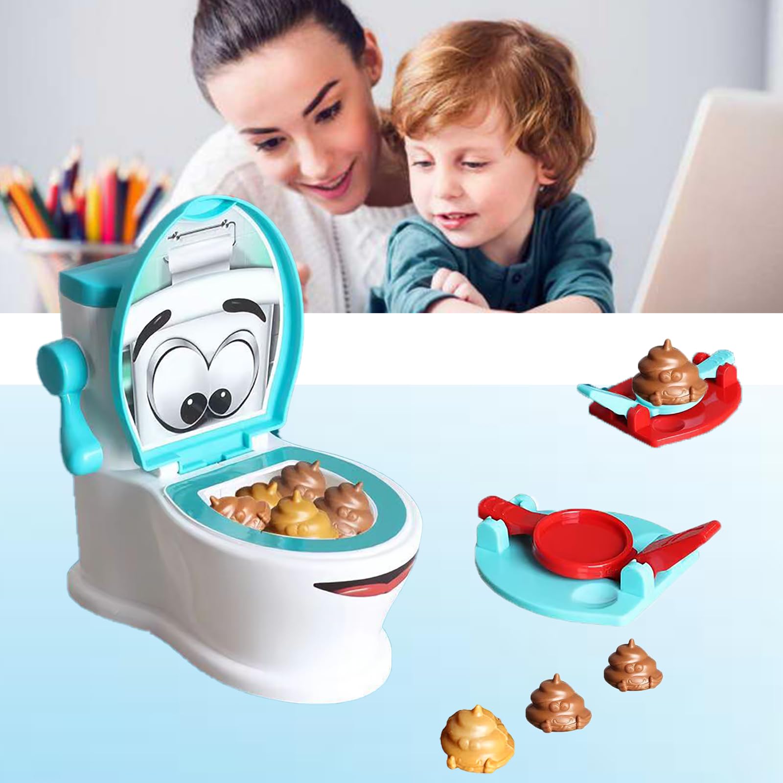 Hora de Lima Poop Shoot Game promotes interactive play and shared chuckles.