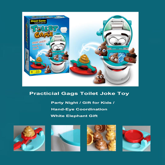 Hora de Lima launcher poop toy demonstrates quick setup and playful competition.