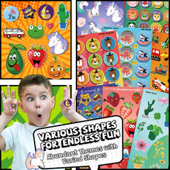 HORIECHALY scented stickers for decorating water bottles and school bags