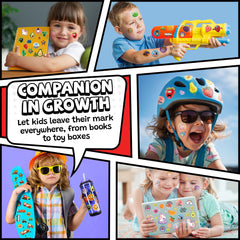 HORIECHALY non-toxic kids stickers for safe activities