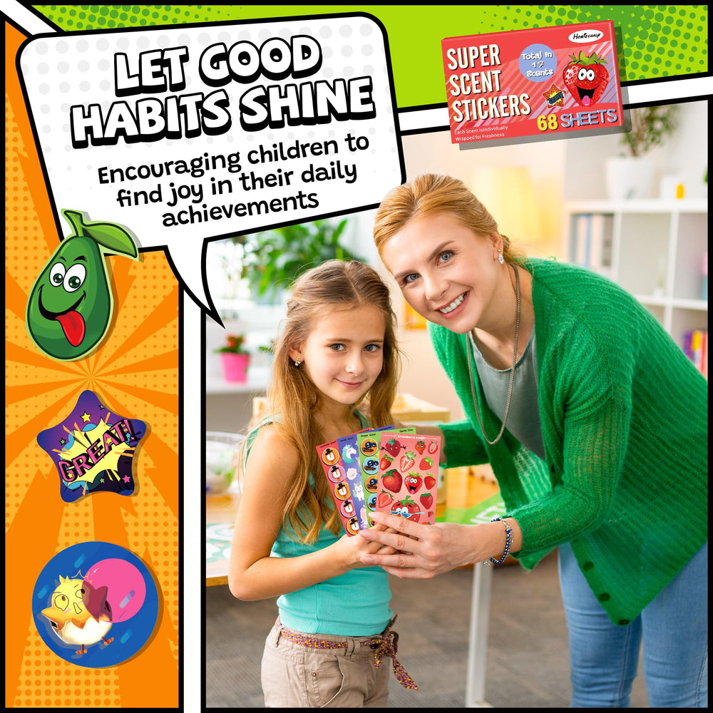 HORIECHALY varied shaped stickers for crafts and patterns