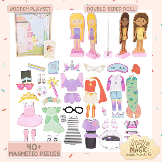 Horizon Story Magic doll stand for upright display and interactive storytelling scenes.