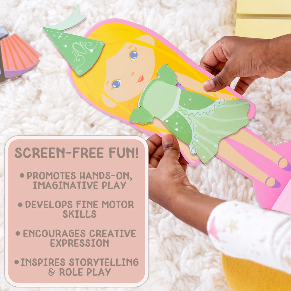 Horizon Story Magic magnetic outfits and accessories for versatile dress-up options.