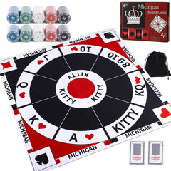 HOROW Tripoley mat top view showing anti-slip surface for stable gameplay