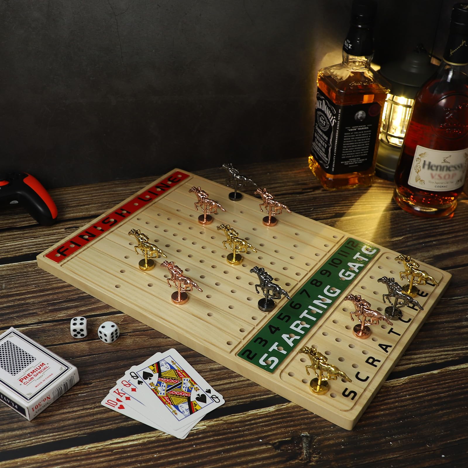 Waterproof HOROW coating protecting the board during lively games.