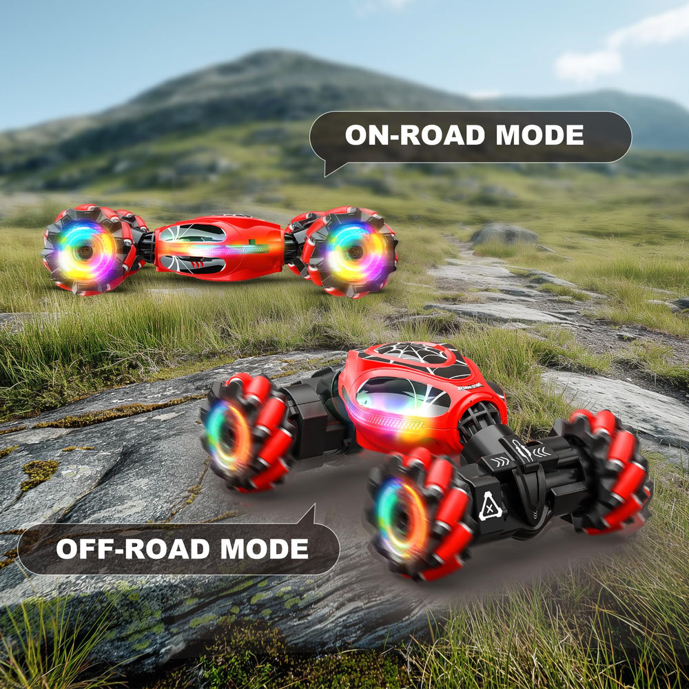 HOSHIPLAY gesture-control RC car delivering quick 4WD drift on multiple surfaces