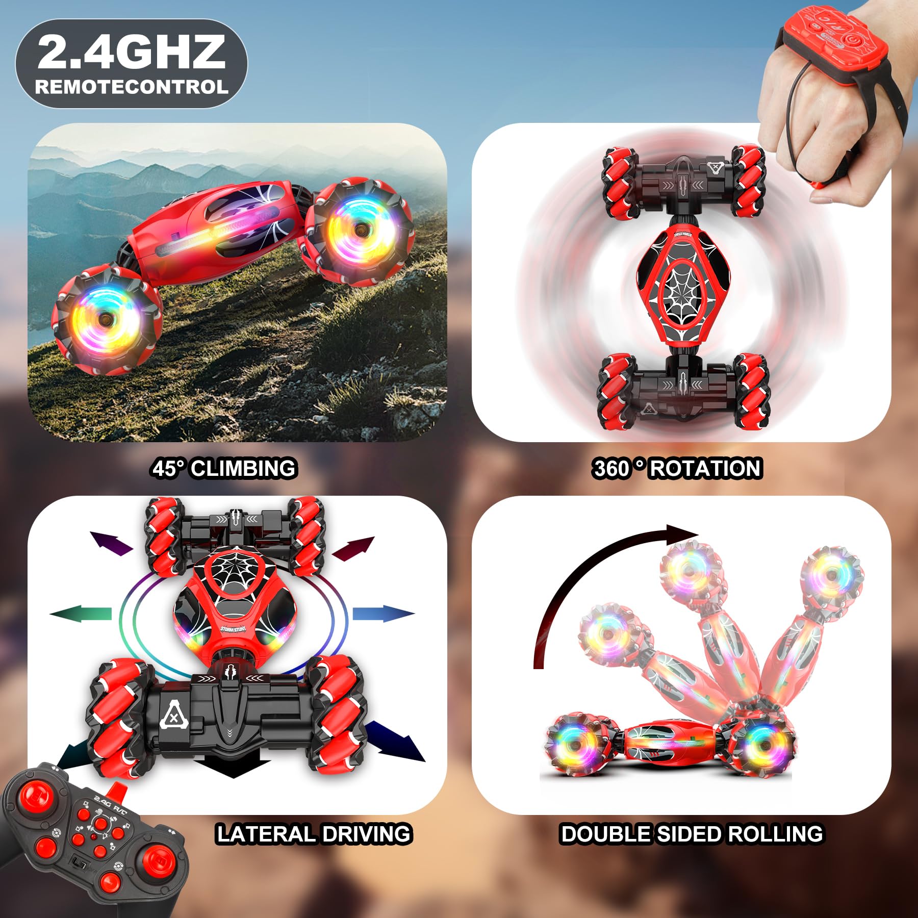 HOSHIPLAY kids’ all-terrain stunt car inspires imaginative play for ages 6–12