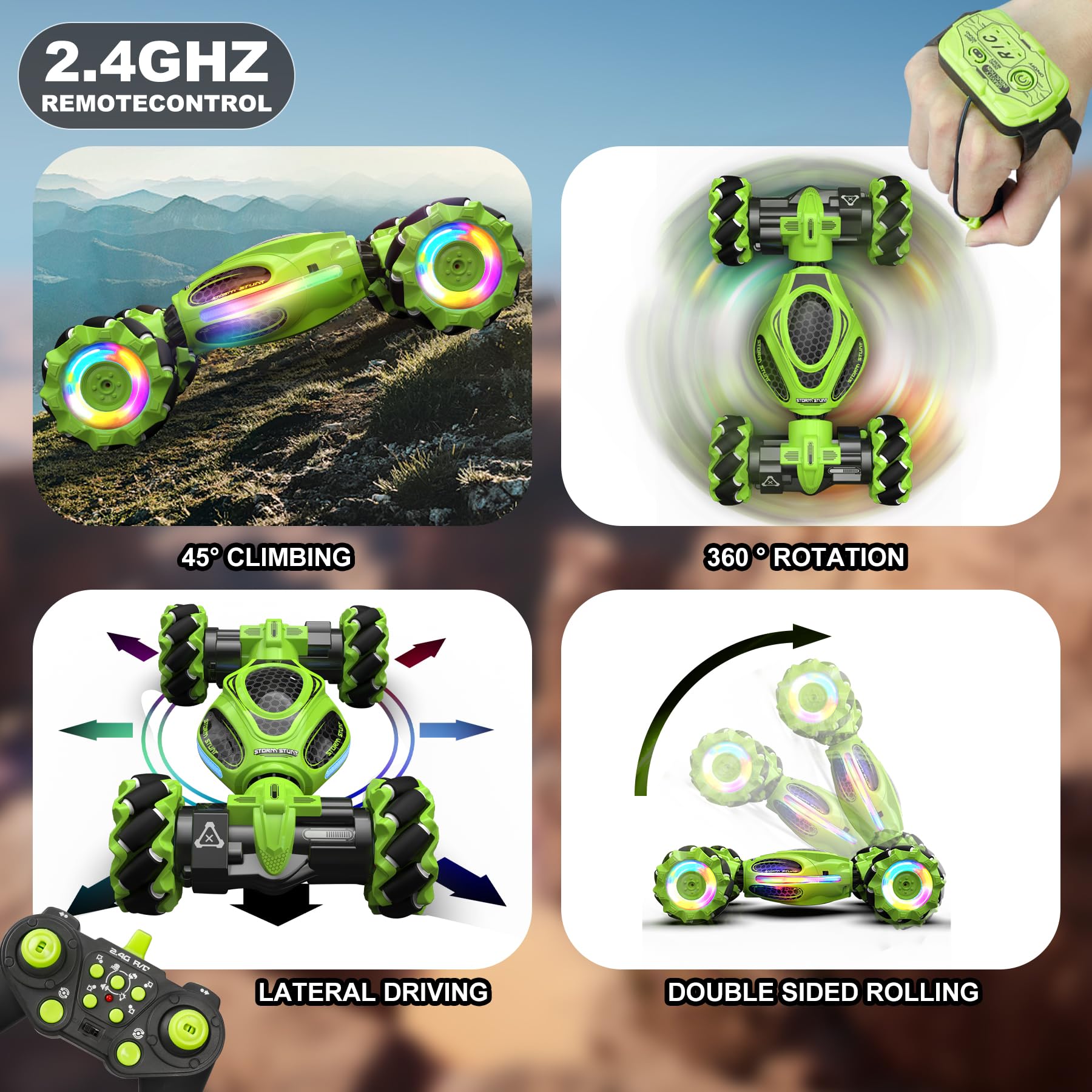 hoshiplay Gesture RC Car gift-ready packaging sparks imagination.