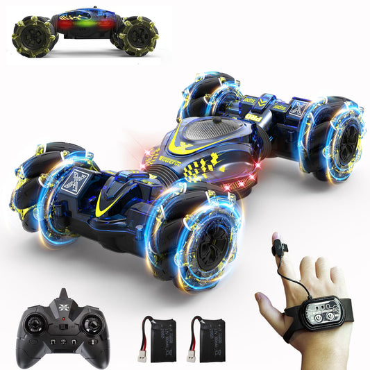 HOSHIPLAY Gesture RC Car palm control in action for quick, precise maneuvers.