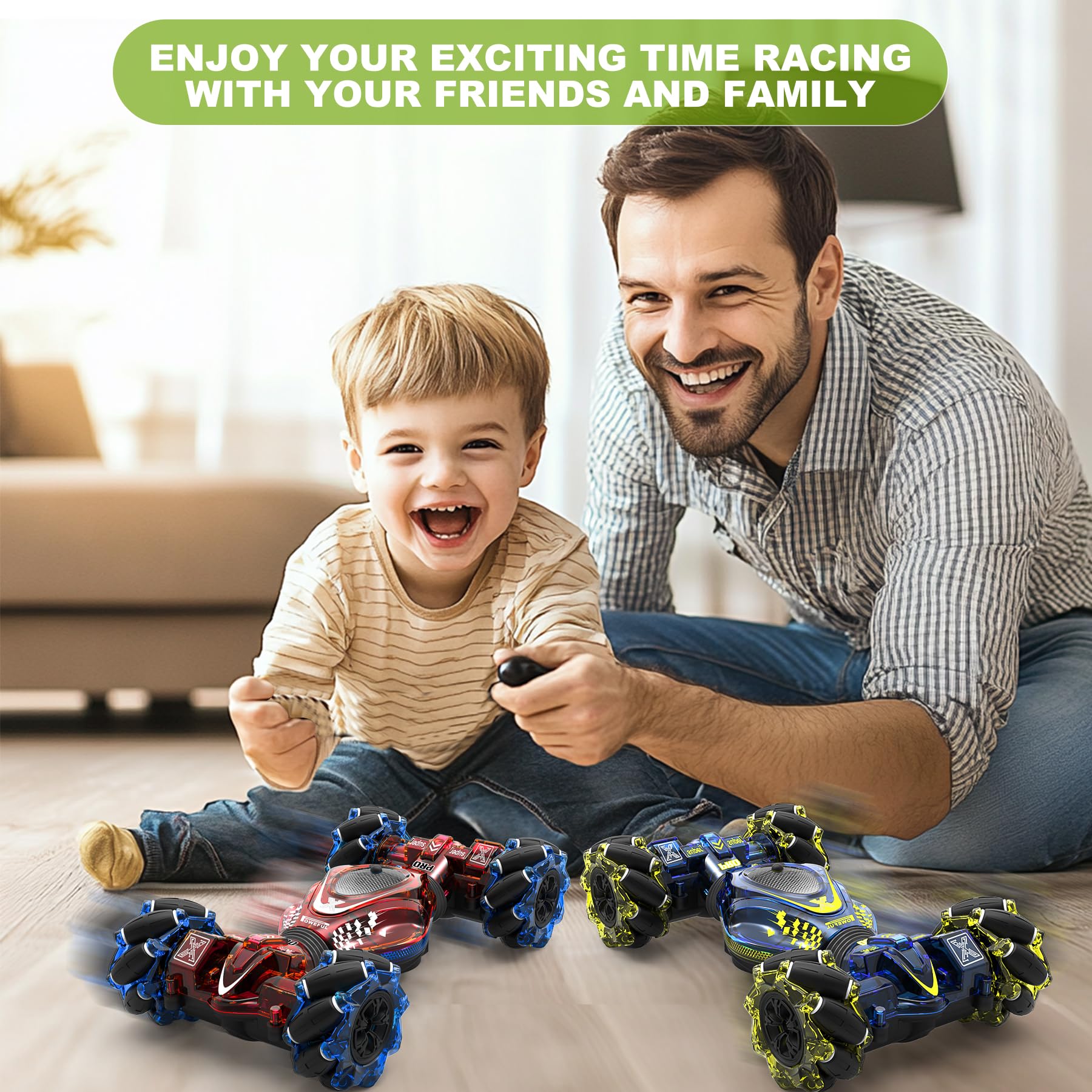 HOSHIPLAY gift-pack image suggests a ready-to-wrap present for young racers.
