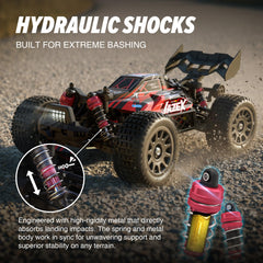 Hosim Brushless RC Buggy dual battery pack enabling longer play sessions.