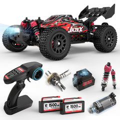 Hosim Brushless RC Buggy front view for high-speed off-road thrills.