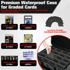 HOSOCASE interior with 12 dividers enables customized organization.