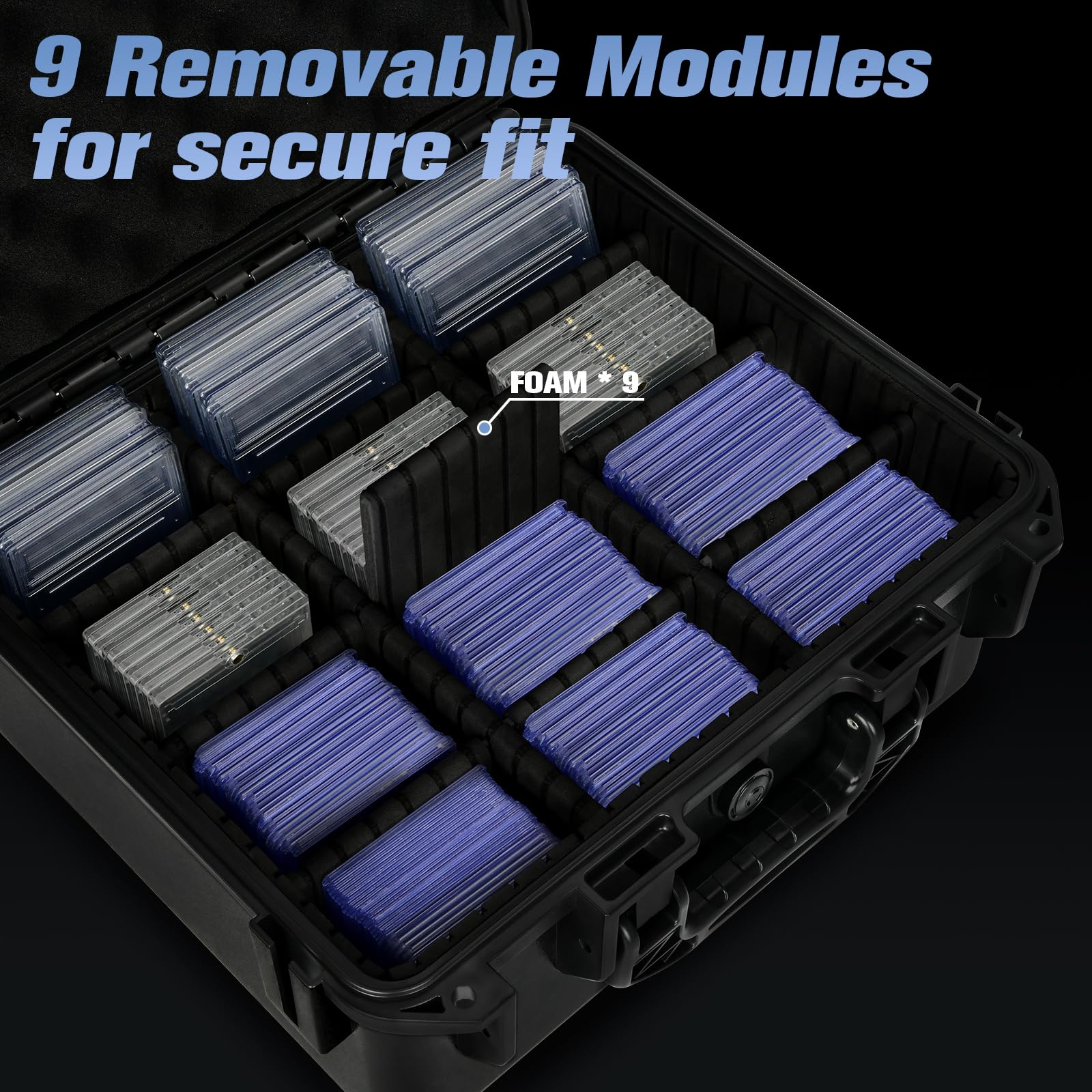 HOSOCASE PP construction delivers durable protection for valuable cards