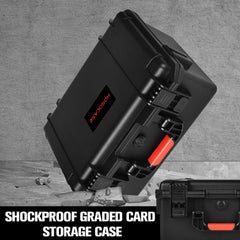 HOSOCASE rugged hard shell supports travel protection for collectors on the go.