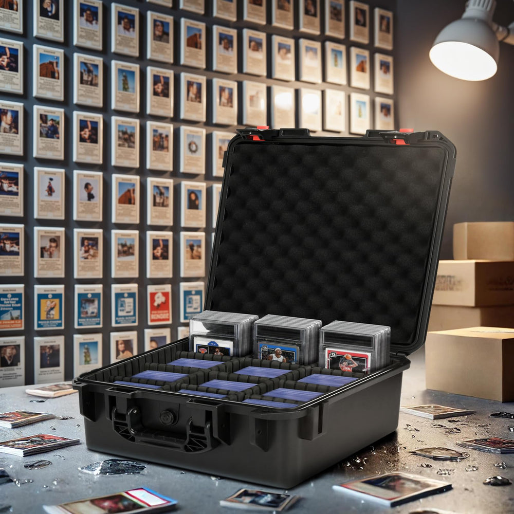 HOSOCASE rugged organizer ideal for gaming, sports, and trading card storage