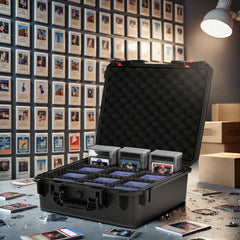 HOSOCASE rugged organizer ideal for gaming, sports, and trading card storage