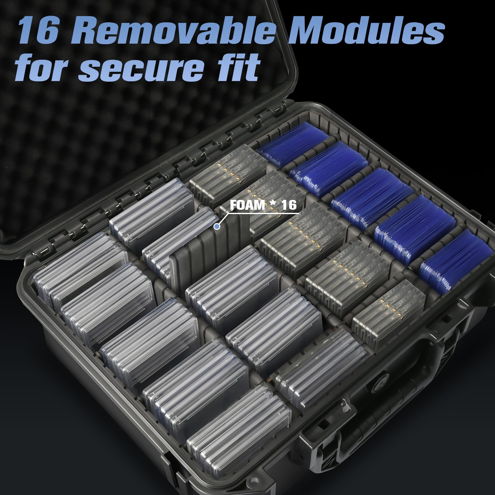 HOSOCASE sturdy PP construction provides reliable impact protection.