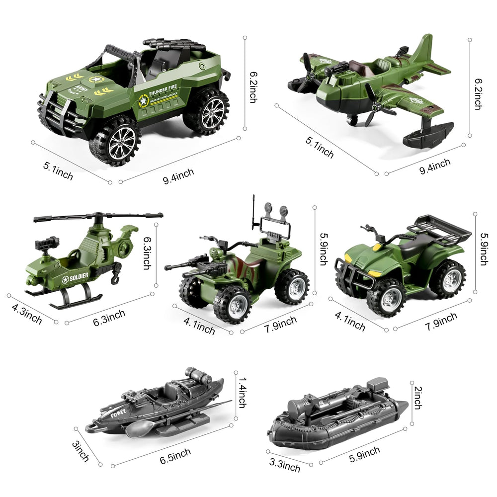 HOSPONY 78-in-1 army helicopter enables dynamic rescue scenes during play.