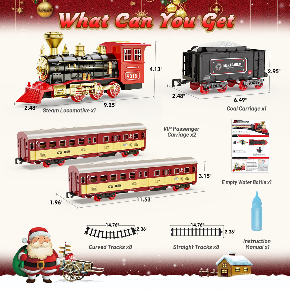 Hot Bee Christmas Train Set cargo car for playful around-tree adventures