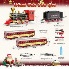 Hot Bee Christmas Train Set cargo car for playful around-tree adventures