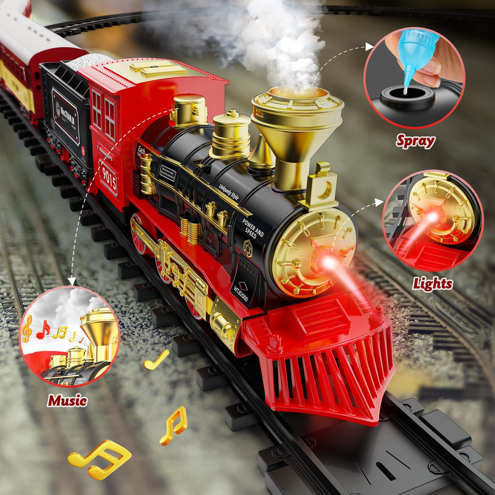 Hot Bee Christmas Train Set coal car for traditional rail excitement