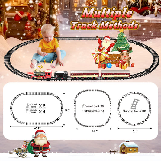 Hot Bee Christmas Train Set passenger coach for imaginative holiday journeys