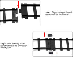 Hot Bee track extension kit lengthens your railway layout elegantly.